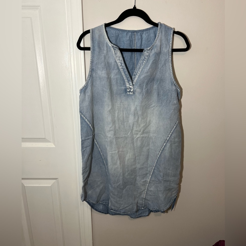 NWT Cupshe Chambray Cover Up Dress